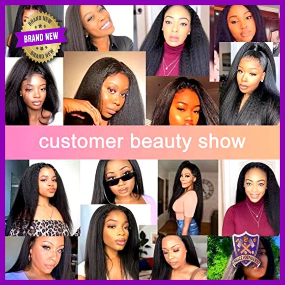 Brazilian Human Hair Clip-In Extensions 120g 16in Kinky Straight Remy main image 6